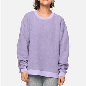 Outdoor Voices Purple Megafleece Crewneck